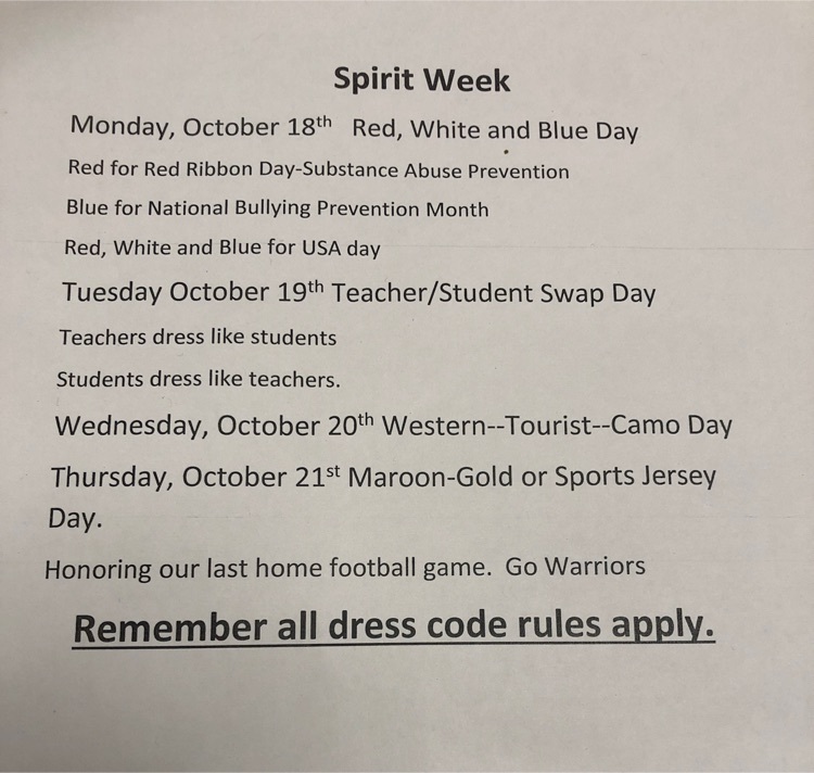 spirit week