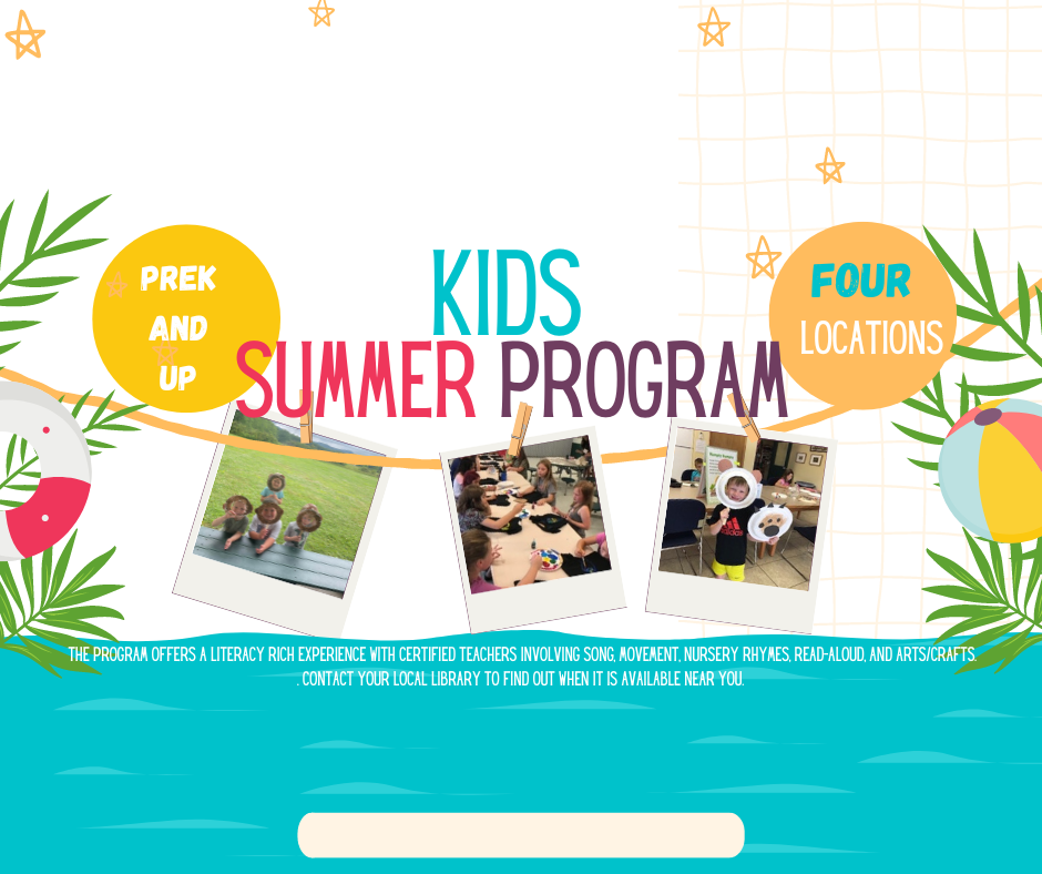 Summer Program at Local Libraries